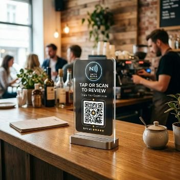 QR Stand for Counter
